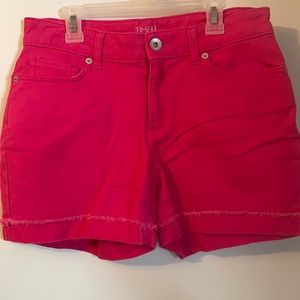 Pink shorts